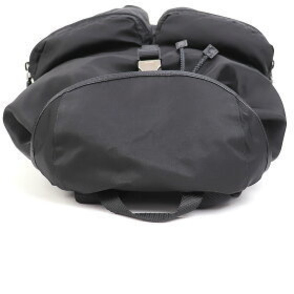 Prada Nylon Tesuto Black Triangle Backpack Daypac… - image 7
